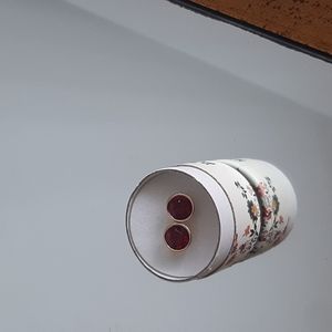 Garnet earings